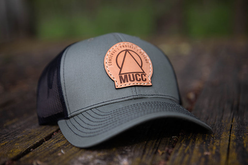 Leather Patch Trucker Snapback