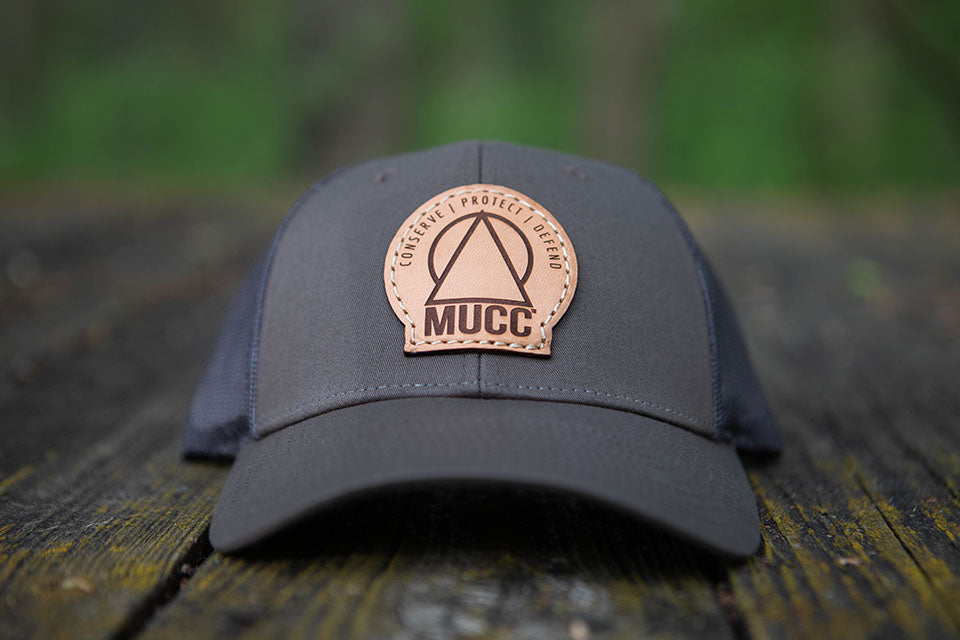 Leather Patch Trucker Snapback