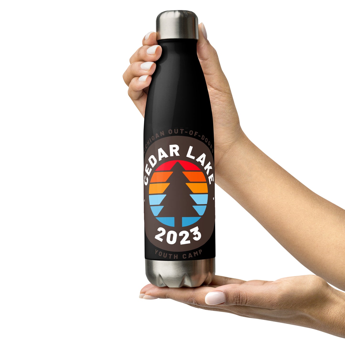 Cedar Lake Stainless Steel Water Bottle