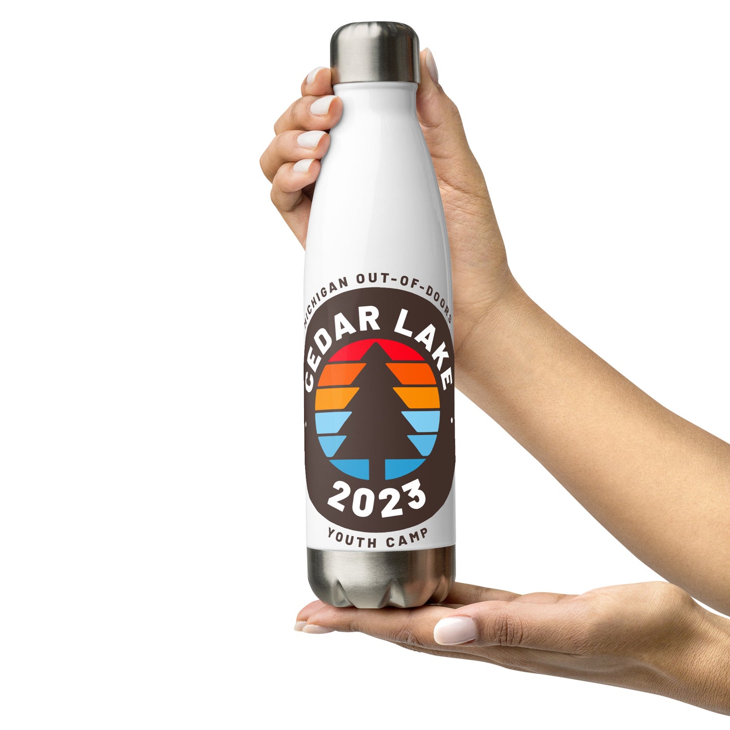 Cedar Lake Stainless Steel Water Bottle