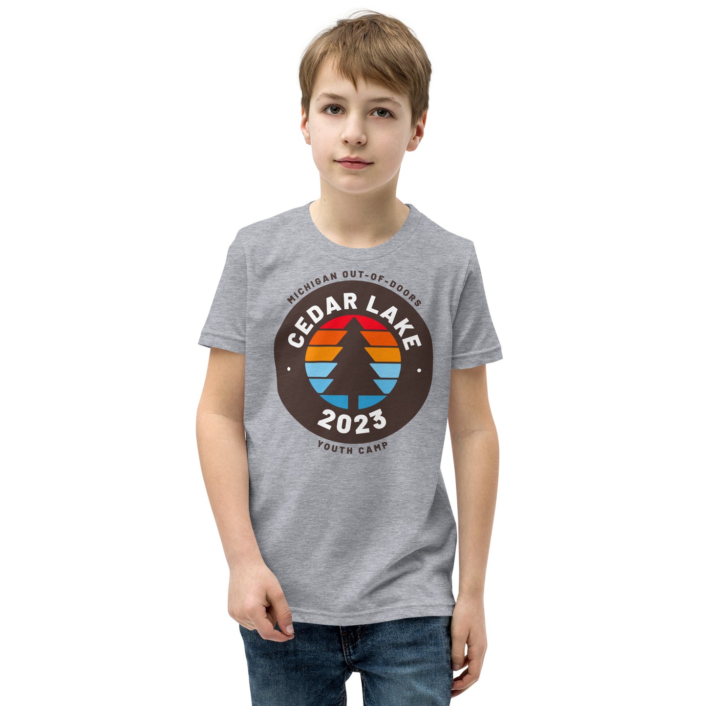 Summer Camp Youth Short Sleeve T-Shirt (Cedar Lake)