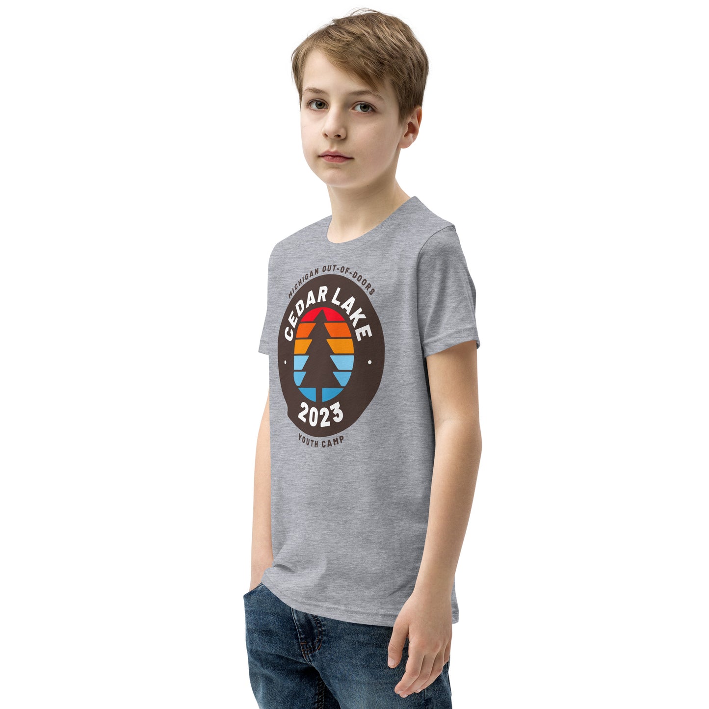 Summer Camp Youth Short Sleeve T-Shirt (Cedar Lake)