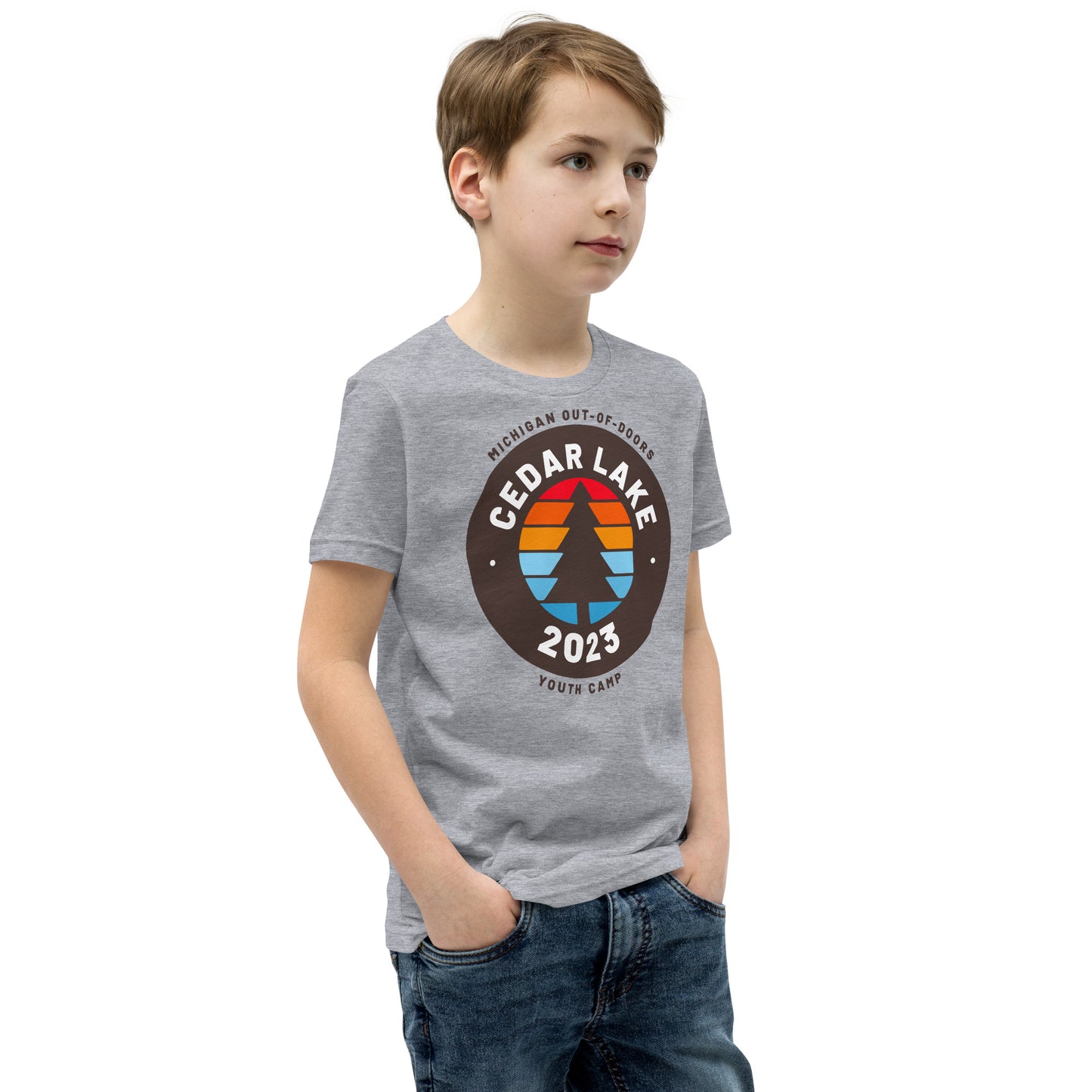 Summer Camp Youth Short Sleeve T-Shirt (Cedar Lake)