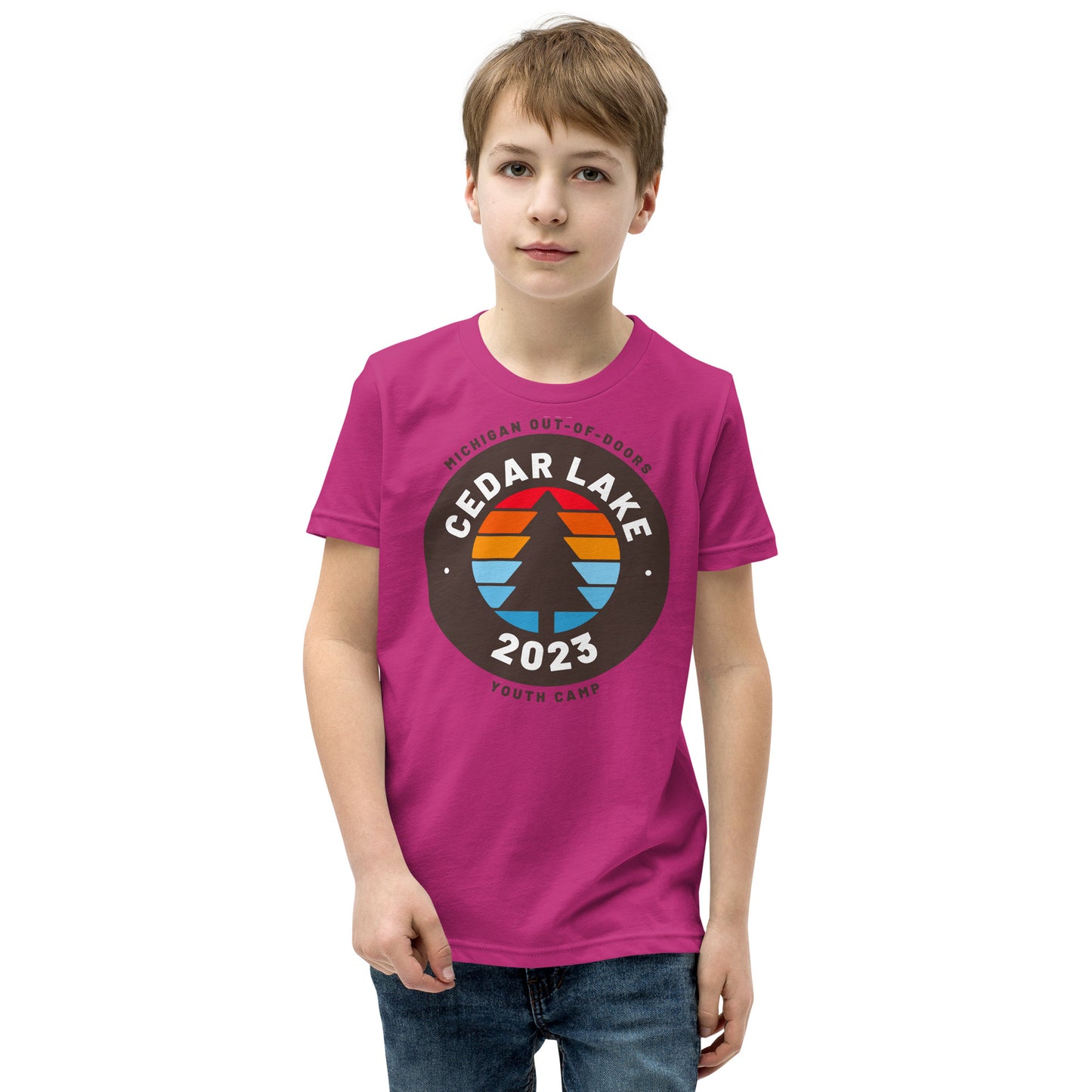 Summer Camp Youth Short Sleeve T-Shirt (Cedar Lake)