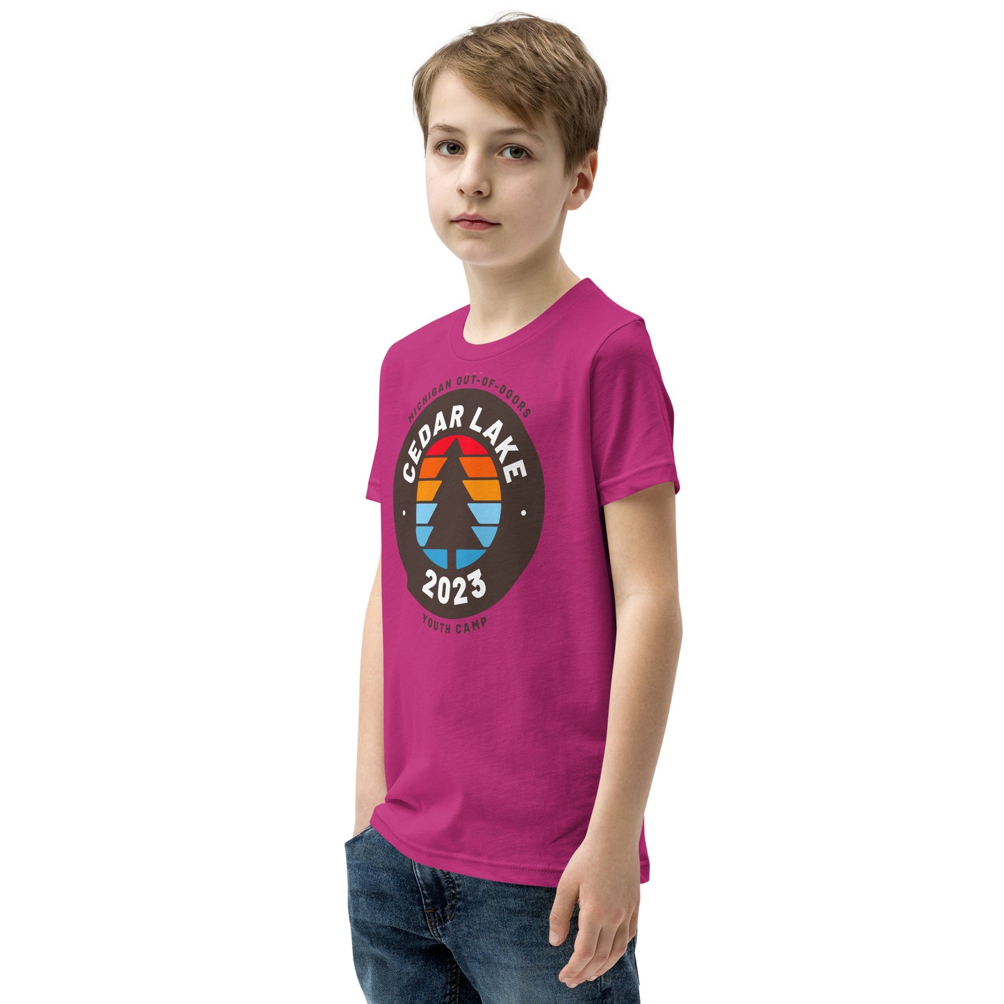 Summer Camp Youth Short Sleeve T-Shirt (Cedar Lake)