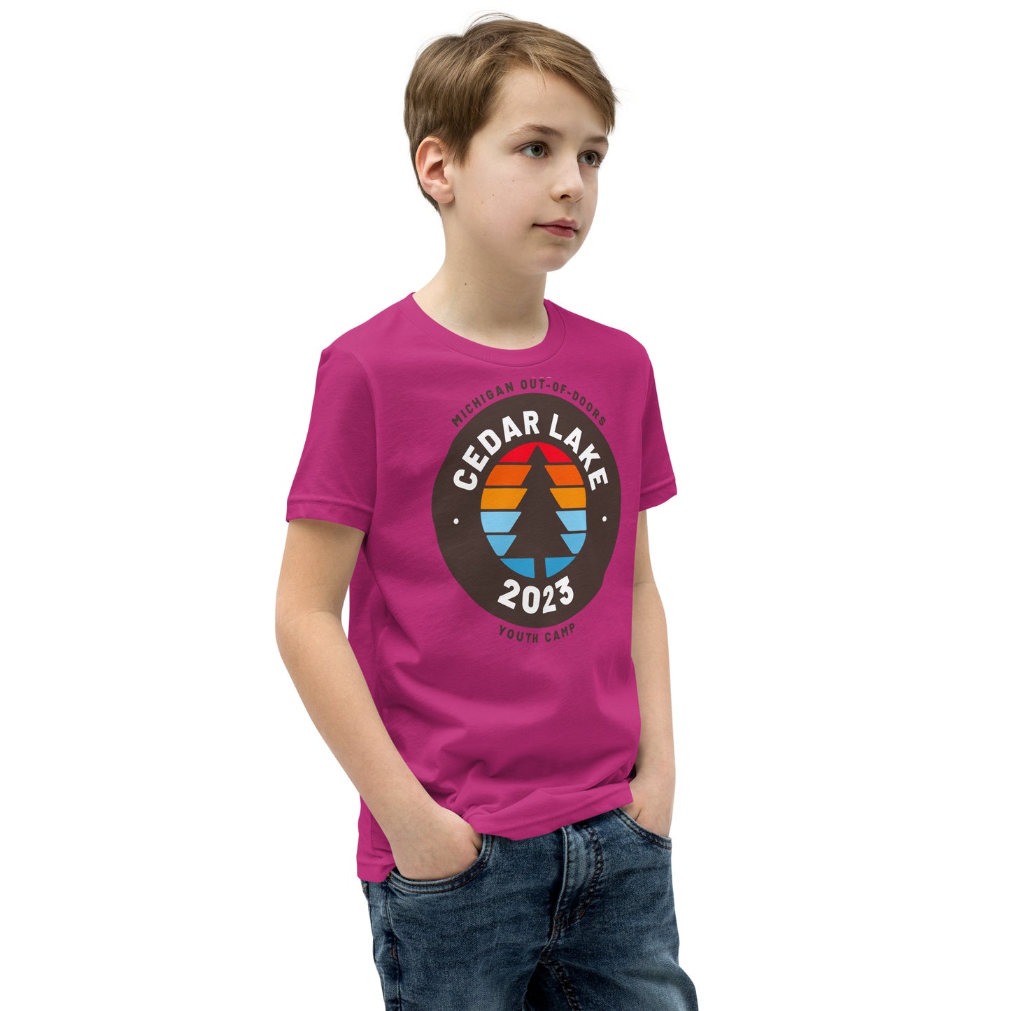 Summer Camp Youth Short Sleeve T-Shirt (Cedar Lake)
