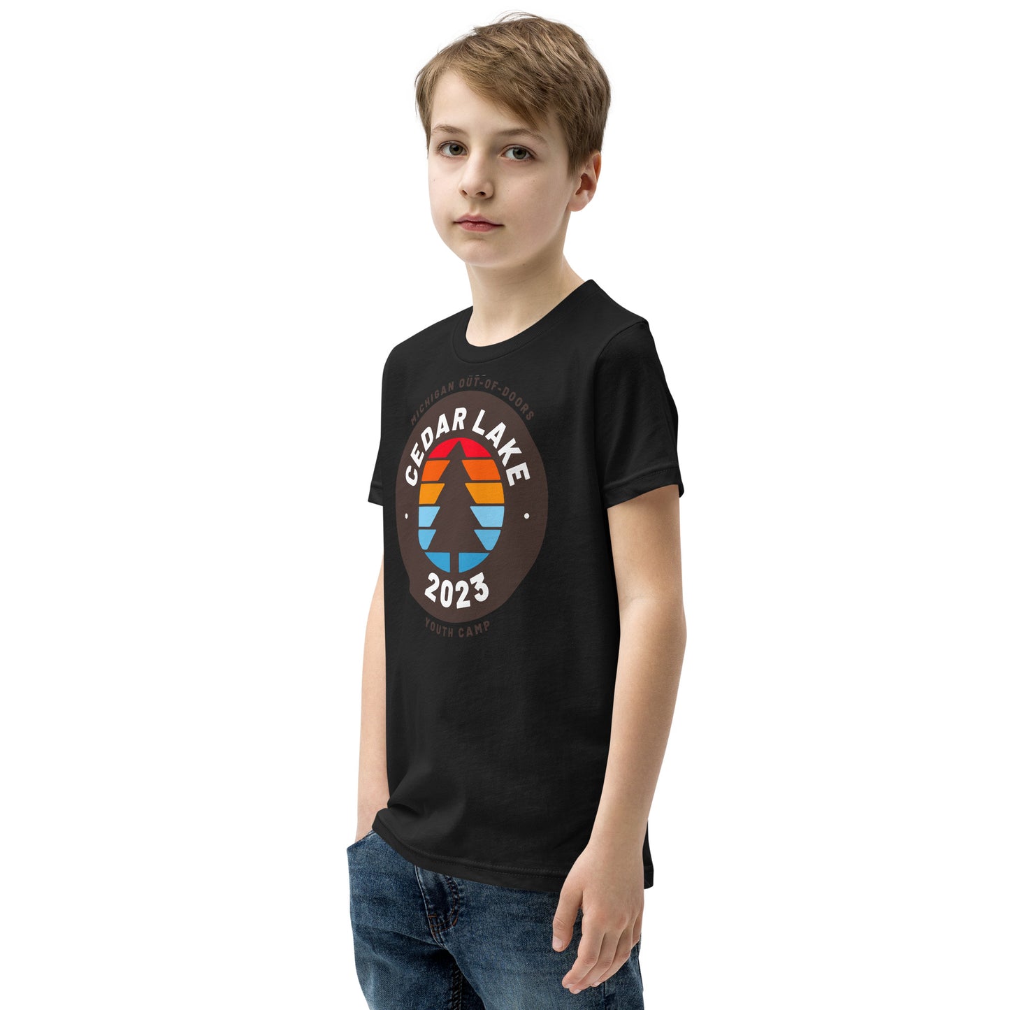 Summer Camp Youth Short Sleeve T-Shirt (Cedar Lake)