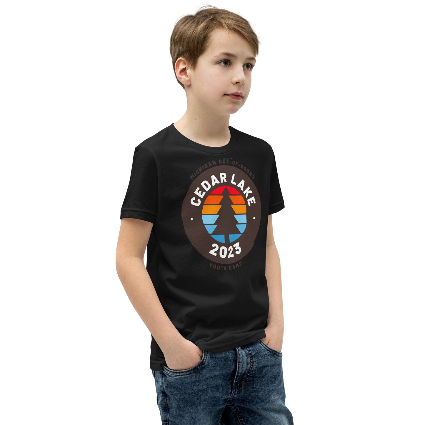 Summer Camp Youth Short Sleeve T-Shirt (Cedar Lake)
