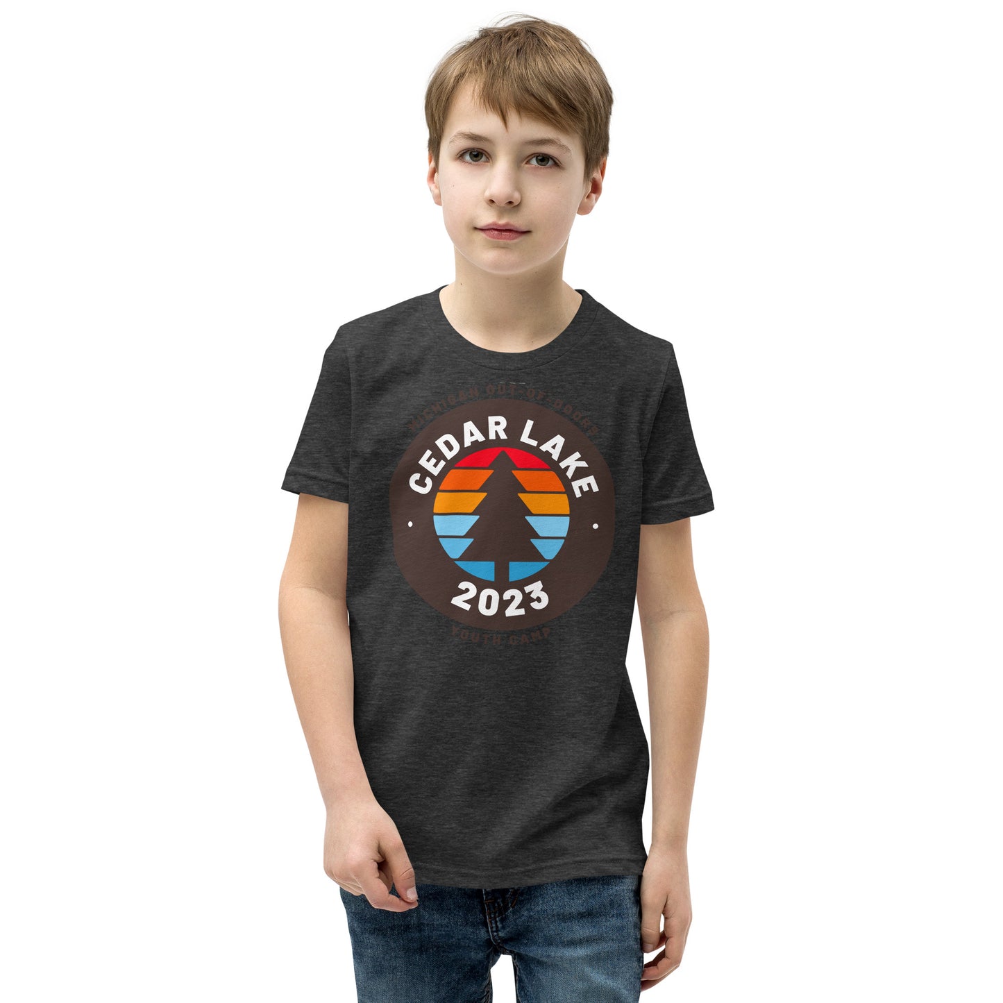 Summer Camp Youth Short Sleeve T-Shirt (Cedar Lake)