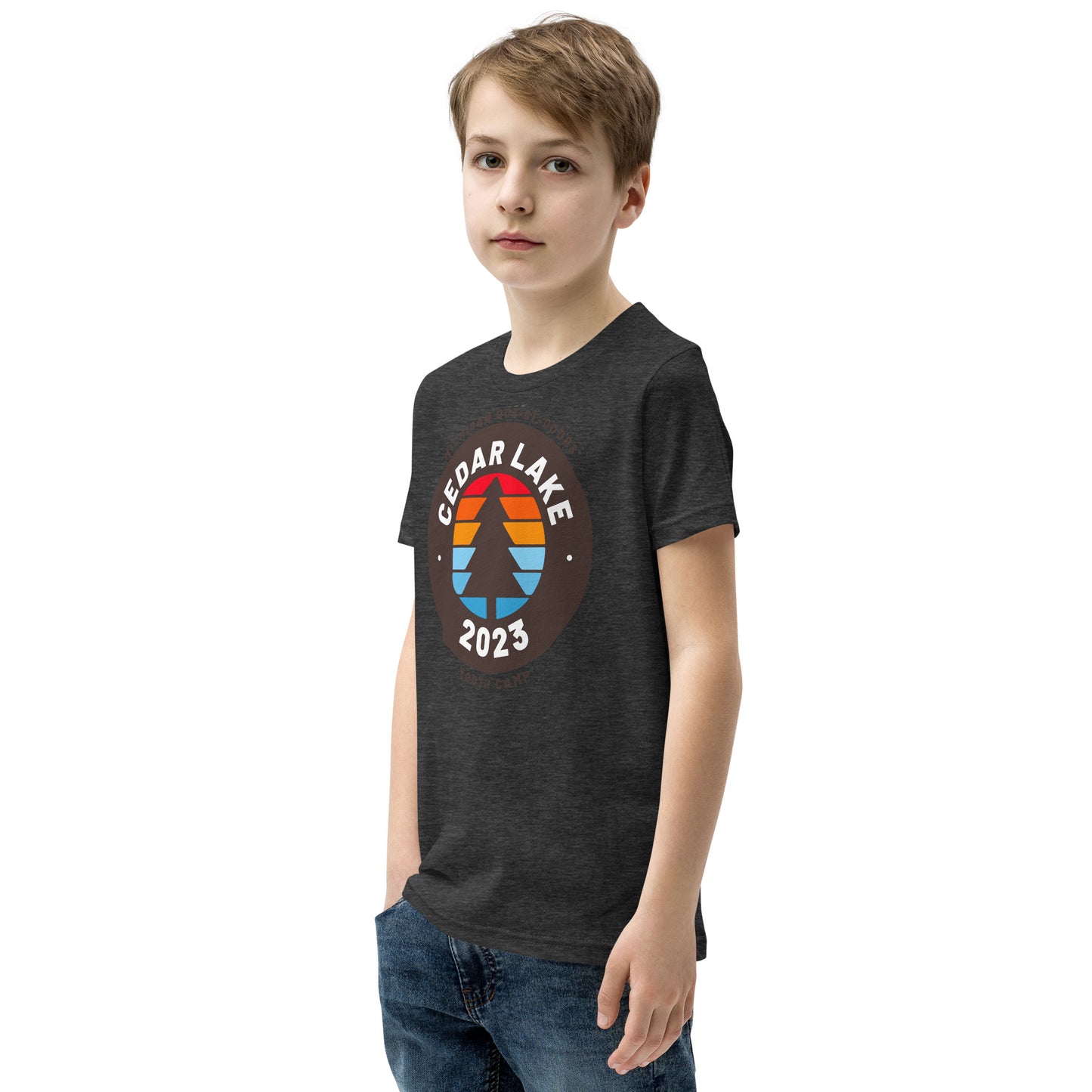 Summer Camp Youth Short Sleeve T-Shirt (Cedar Lake)