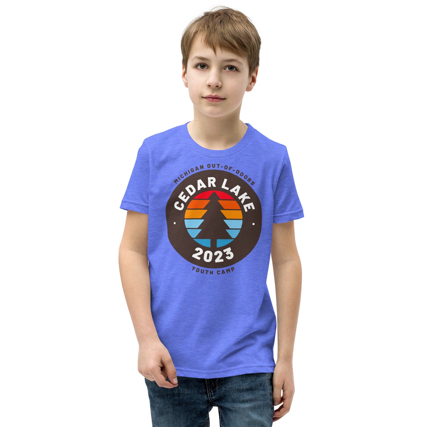 Summer Camp Youth Short Sleeve T-Shirt (Cedar Lake)