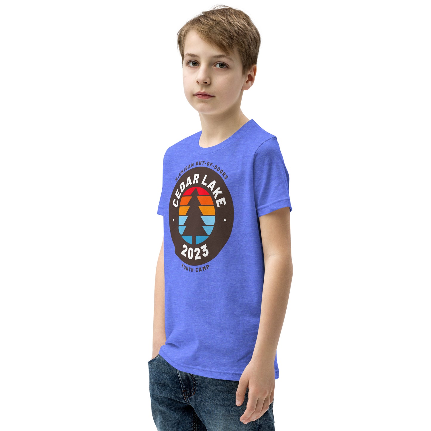 Summer Camp Youth Short Sleeve T-Shirt (Cedar Lake)