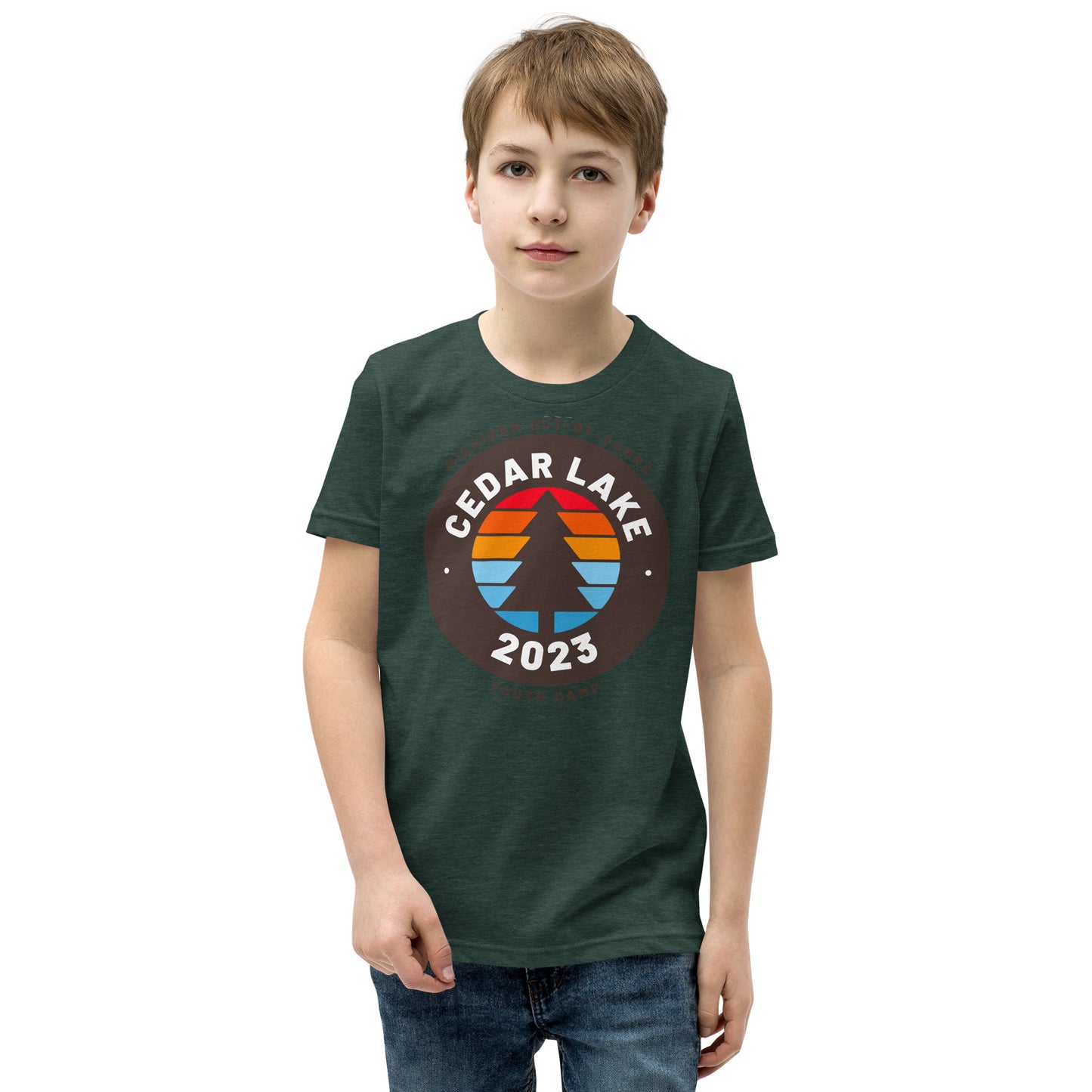 Summer Camp Youth Short Sleeve T-Shirt (Cedar Lake)