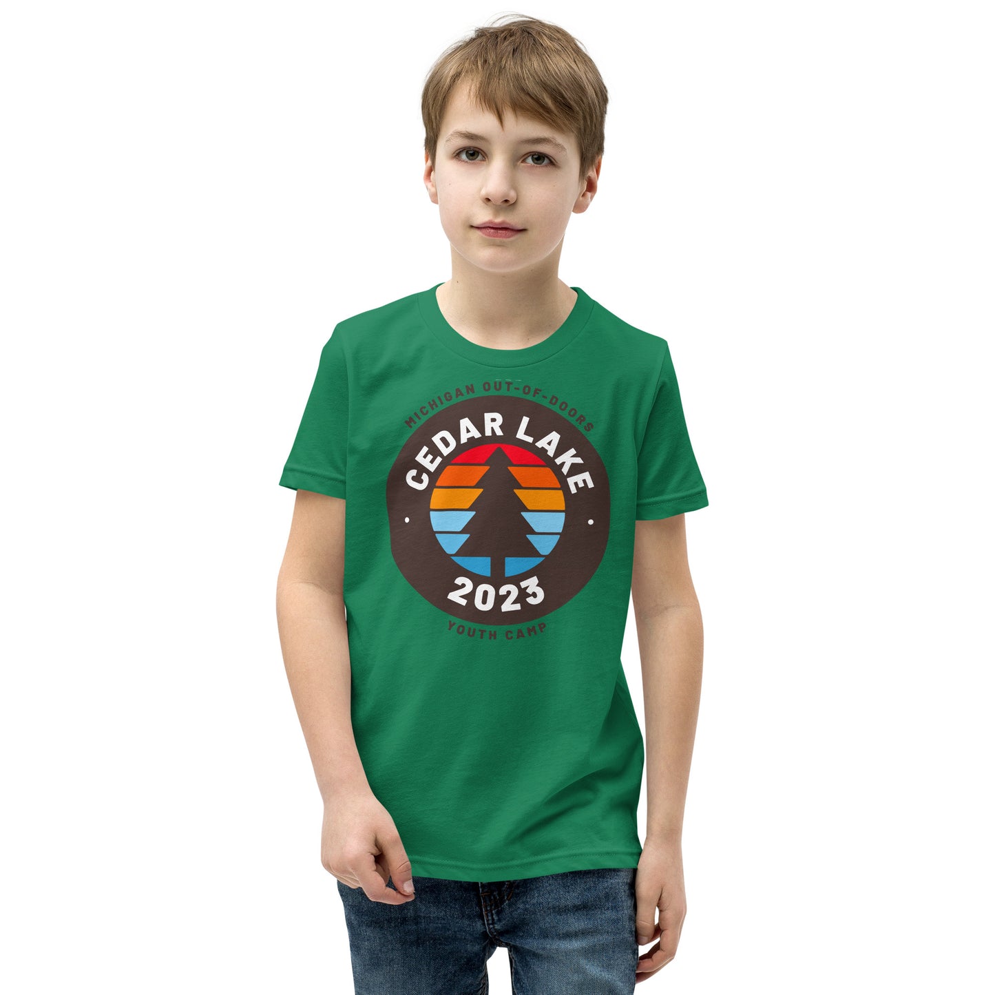 Summer Camp Youth Short Sleeve T-Shirt (Cedar Lake)