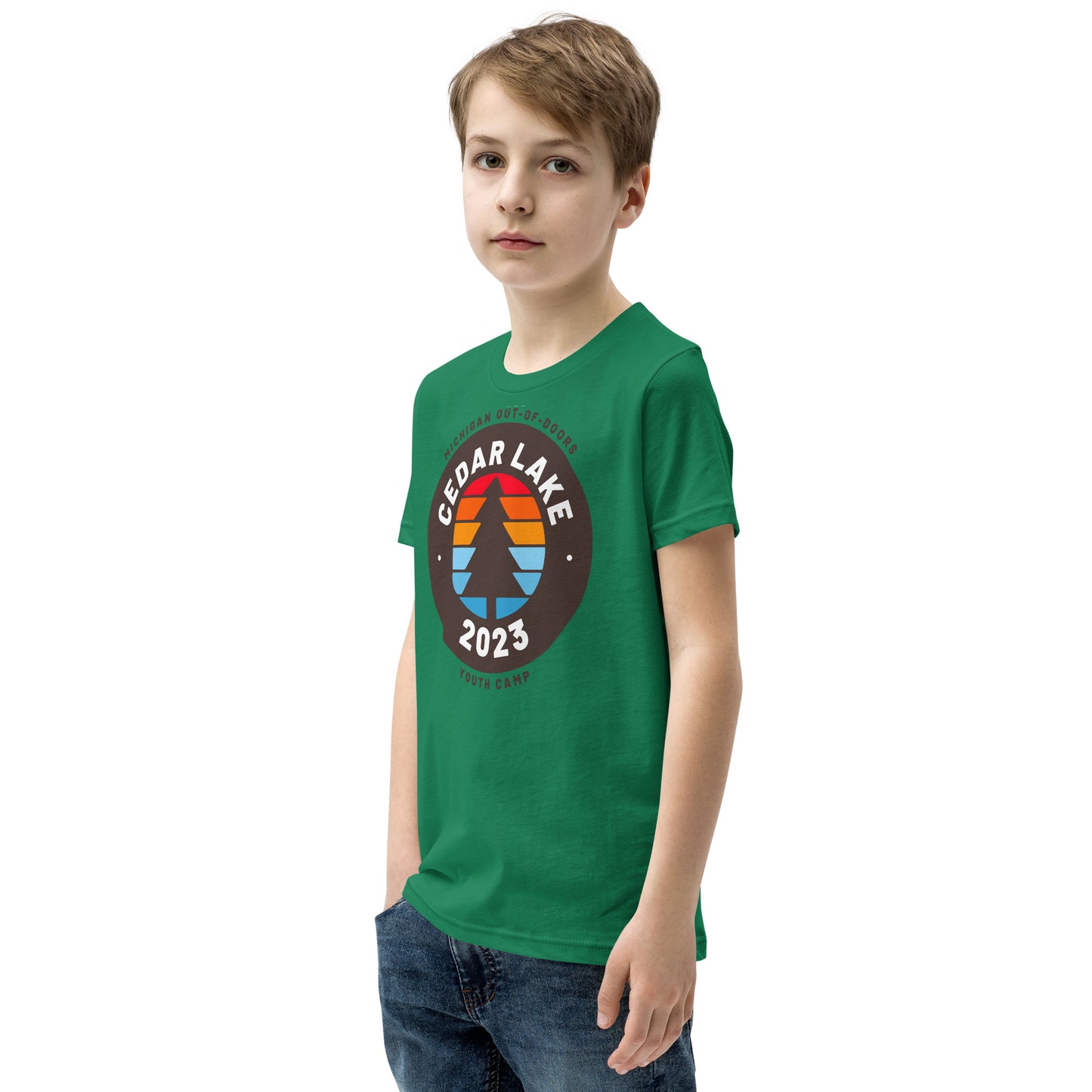 Summer Camp Youth Short Sleeve T-Shirt (Cedar Lake)