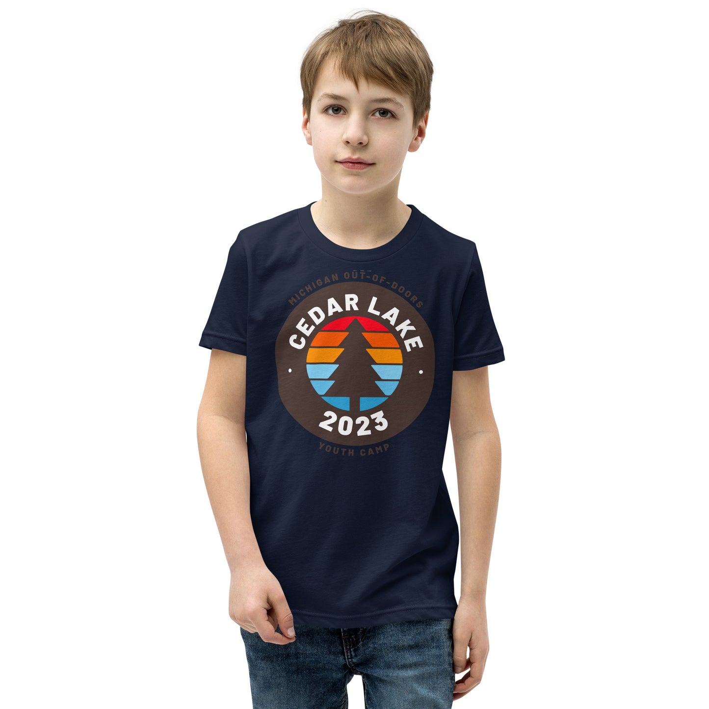 Summer Camp Youth Short Sleeve T-Shirt (Cedar Lake)