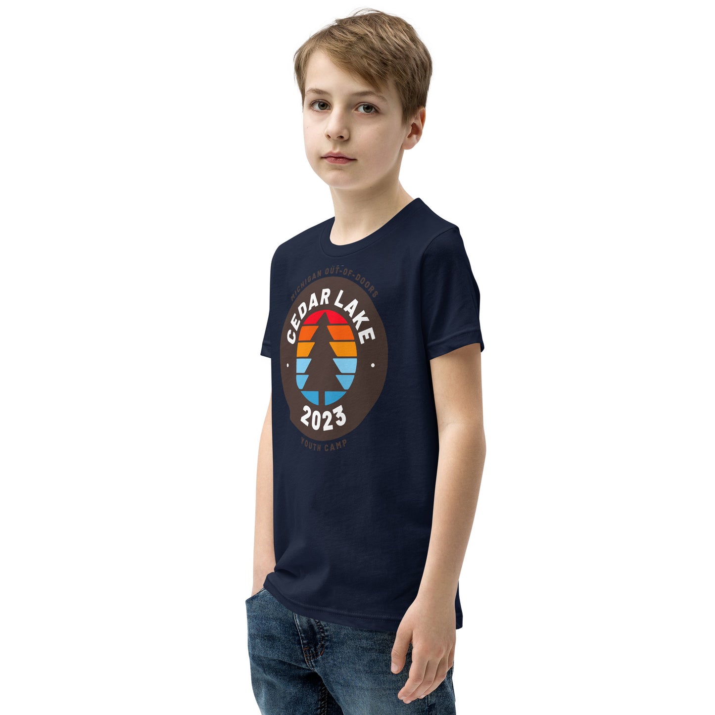 Summer Camp Youth Short Sleeve T-Shirt (Cedar Lake)