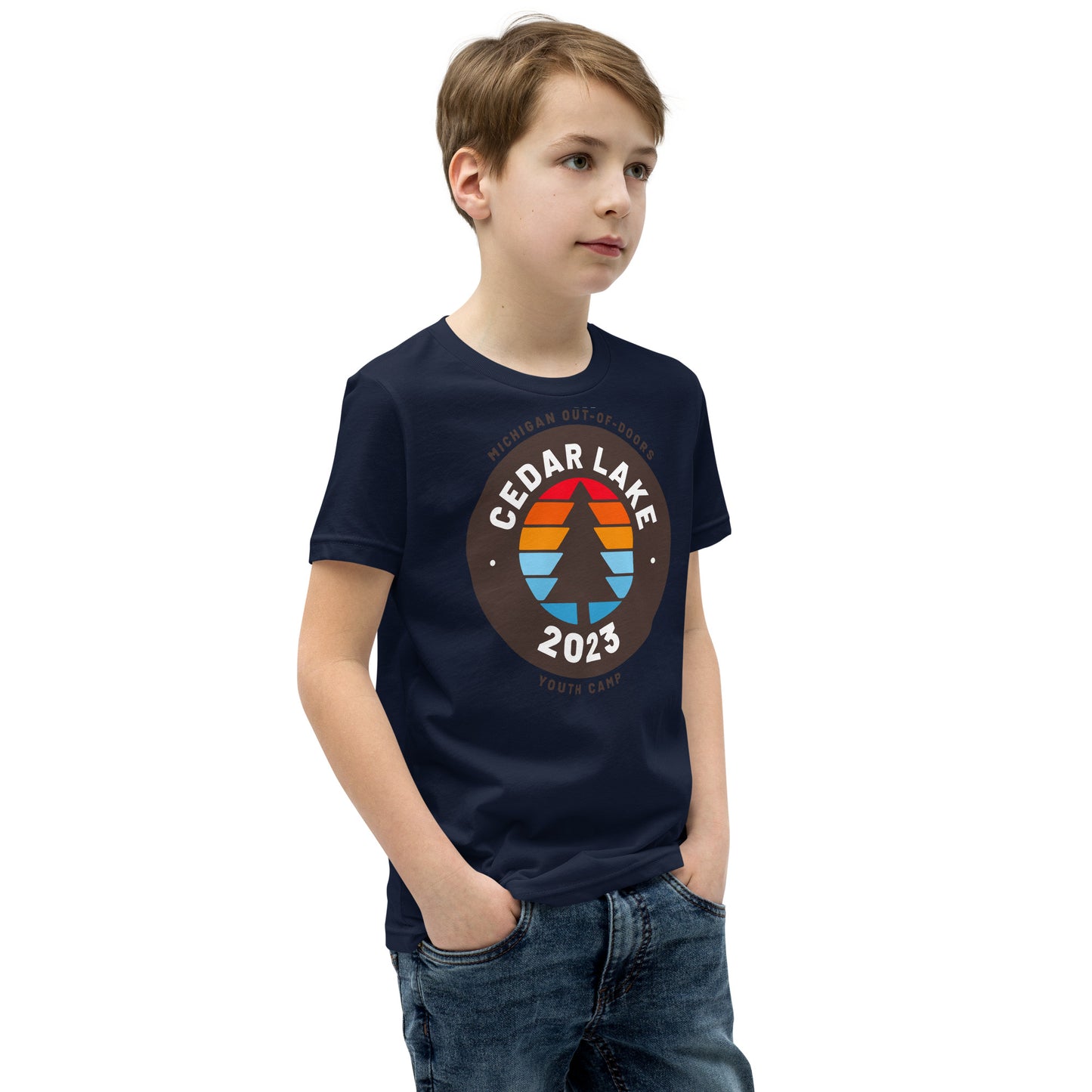 Summer Camp Youth Short Sleeve T-Shirt (Cedar Lake)