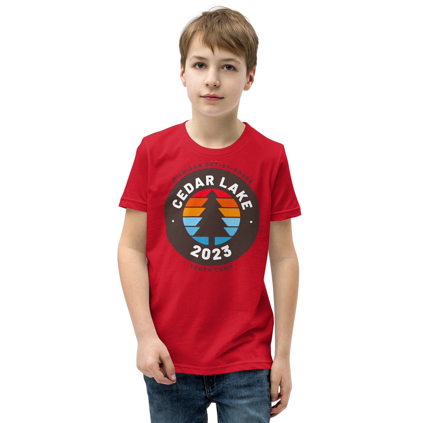 Summer Camp Youth Short Sleeve T-Shirt (Cedar Lake)