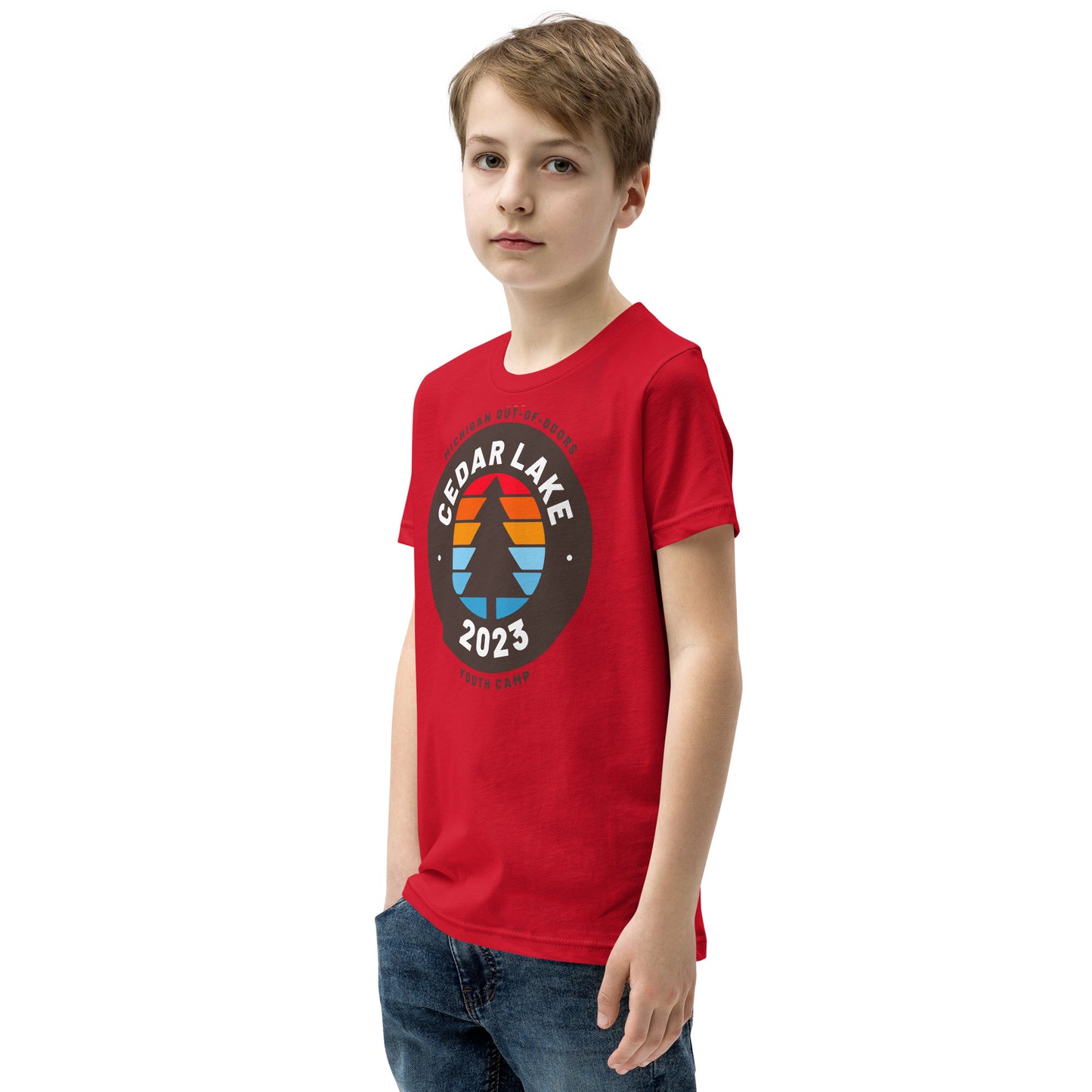 Summer Camp Youth Short Sleeve T-Shirt (Cedar Lake)