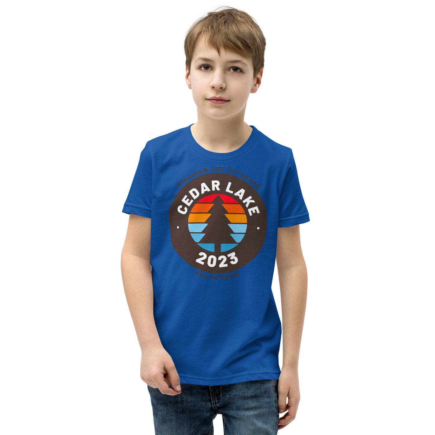 Summer Camp Youth Short Sleeve T-Shirt (Cedar Lake)