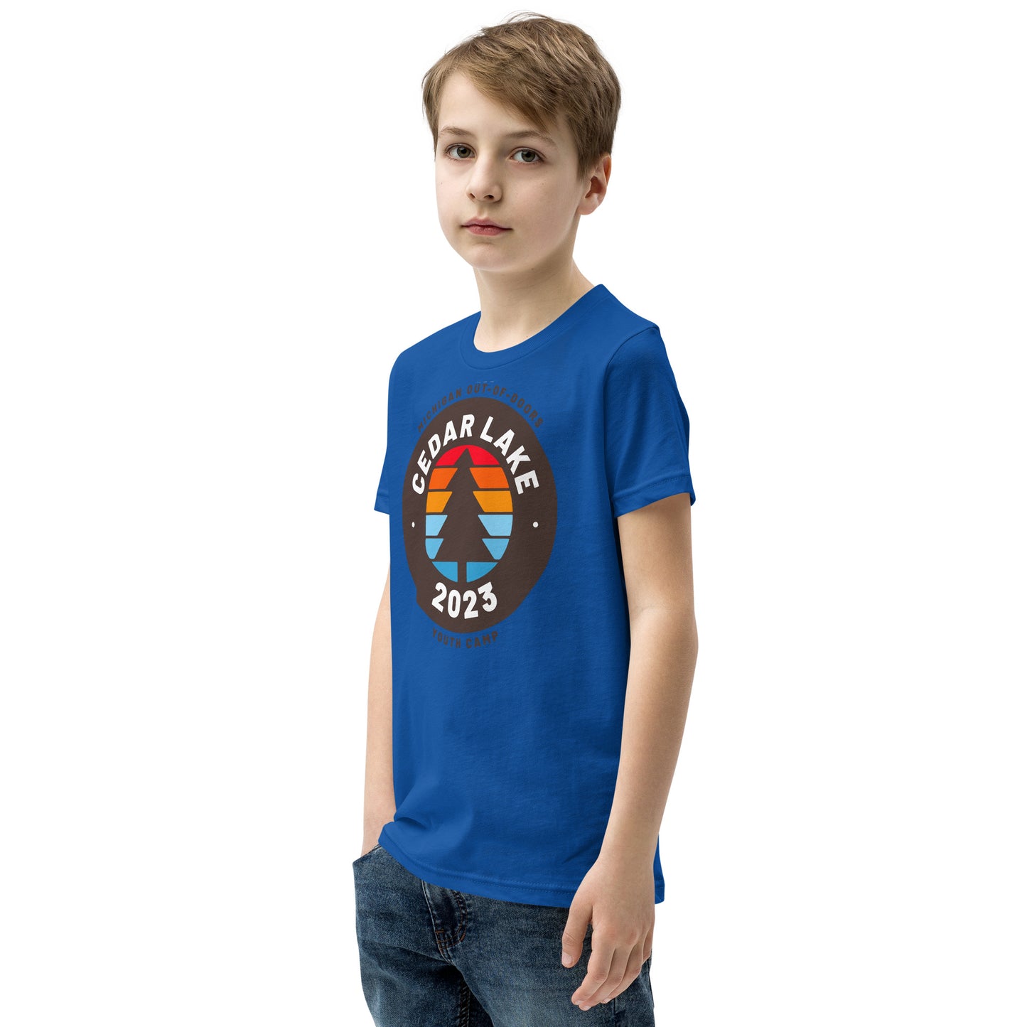 Summer Camp Youth Short Sleeve T-Shirt (Cedar Lake)