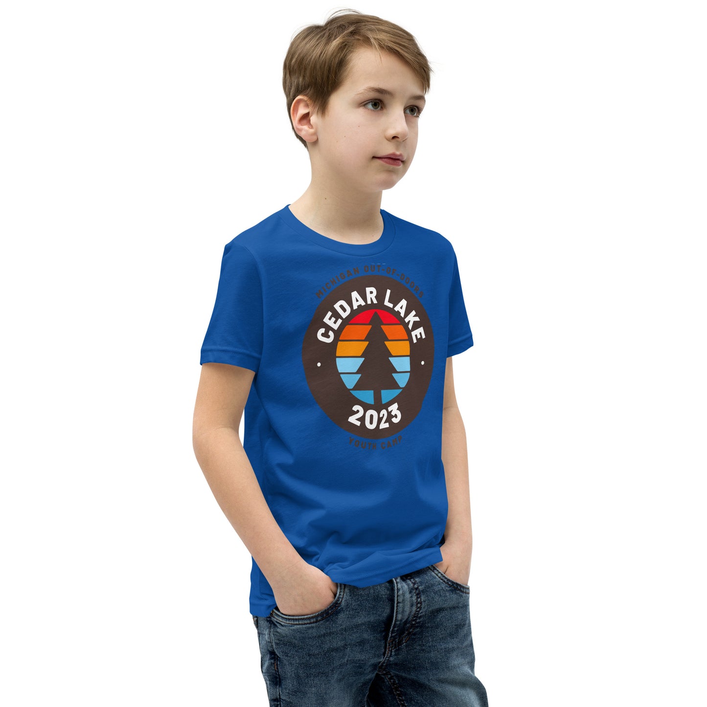 Summer Camp Youth Short Sleeve T-Shirt (Cedar Lake)
