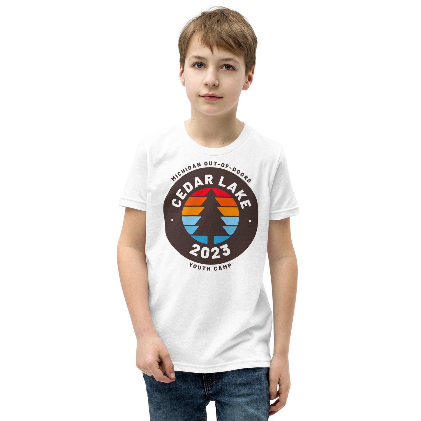 Summer Camp Youth Short Sleeve T-Shirt (Cedar Lake)