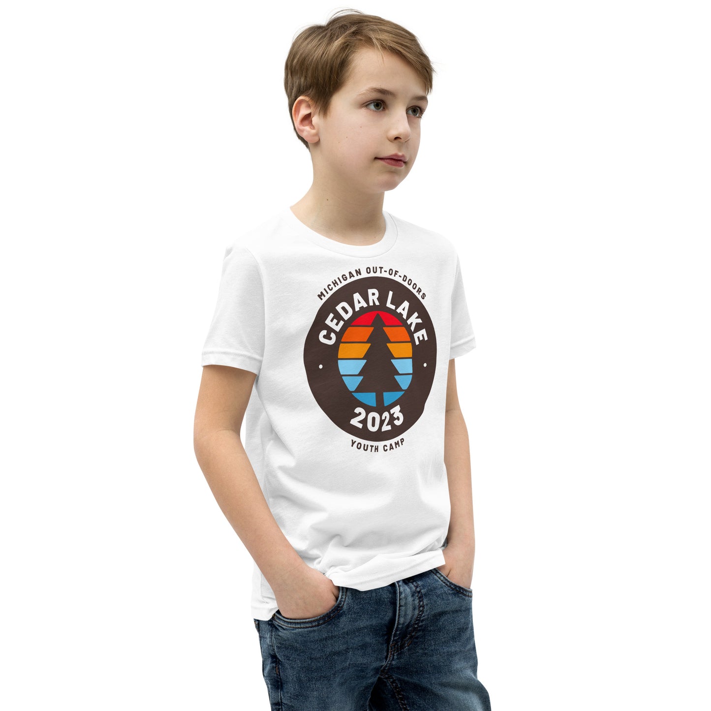Summer Camp Youth Short Sleeve T-Shirt (Cedar Lake)