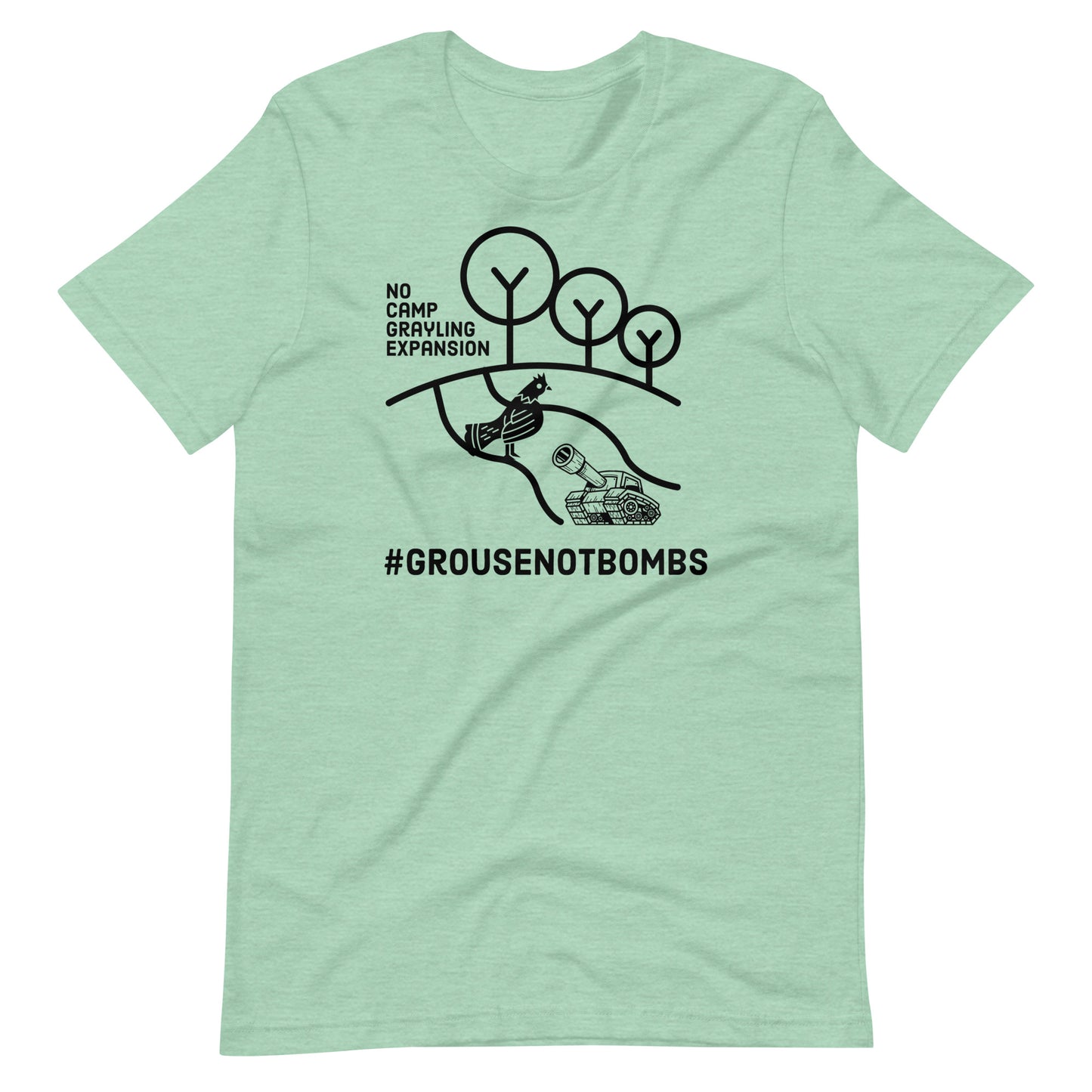 #grousenotbombs