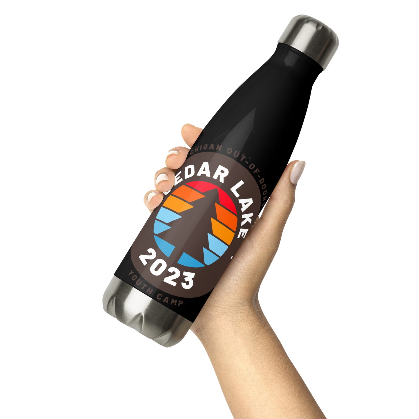 Cedar Lake Stainless Steel Water Bottle