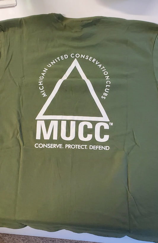 MUCC Logo T Shirt - Green